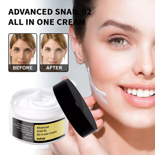 Snail Cream — Fading Wrinkles & Firming Anti-Aging | Crema de Caracol Antienvejecimiento