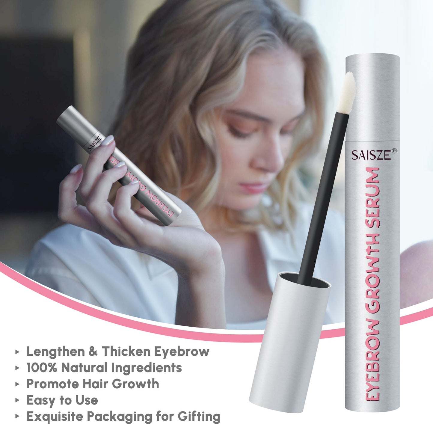 Biotin Eyelash Serum - Lash Boost for Longer, Fuller & Thicker Lashes