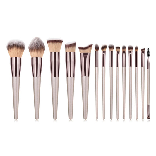 Professional Makeup Brush Set 14 Pieces - Set de 14 Brochas Profesionales de Maquillaje