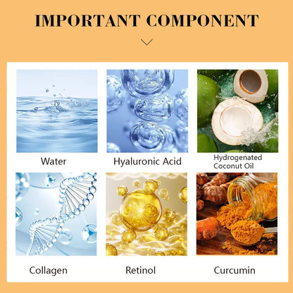 Retinol and Collagen Facial Neck Cream, Lifting Neck, Firming and Moisturizing Skin, Powerful Moisturizing Neck and Facial Skin, Brightening Neck Texture