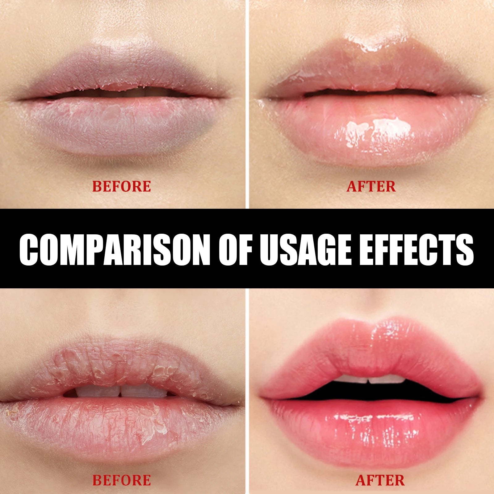 Exfoliante labial de fresa con textura suave y aroma natural