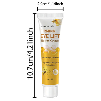 Crema de ojos con miel para ojeras, bolsas y líneas de expresión