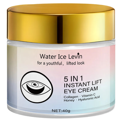 5-in-1 Eye Cream with Collagen & Vitamin C - Instant Brightening Effect - Deeply Hydrating - For a Radiant Look
