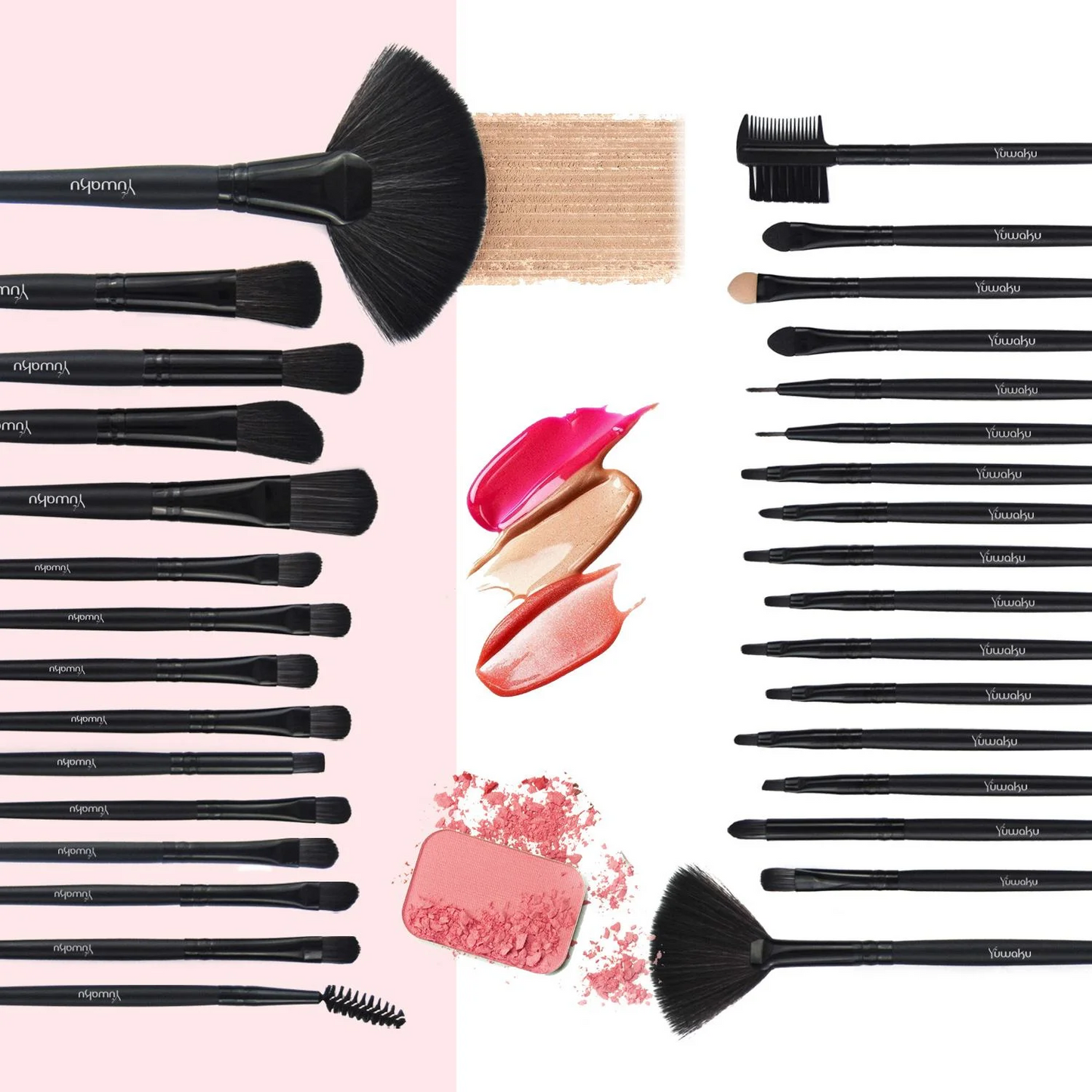 Professional Makeup Brush Set 32 Pieces - Set de 32 Brochas Profesionales de Maquillaje
