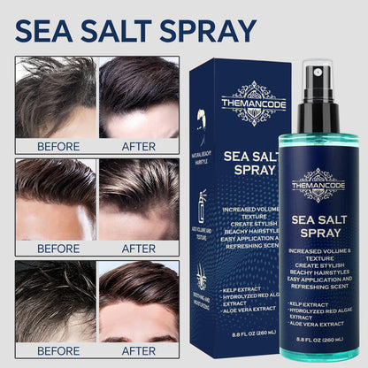 Sea Salt Spray for Hair Men Hair Texturizing Sea Salt Spray
