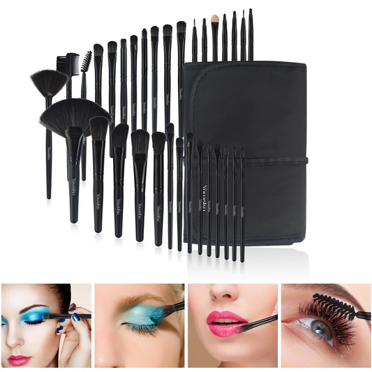 Professional Makeup Brush Set 32 Pieces - Set de 32 Brochas Profesionales de Maquillaje
