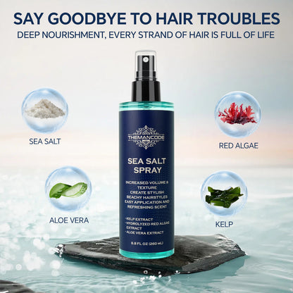 Sea Salt Spray for Hair Men Hair Texturizing Sea Salt Spray